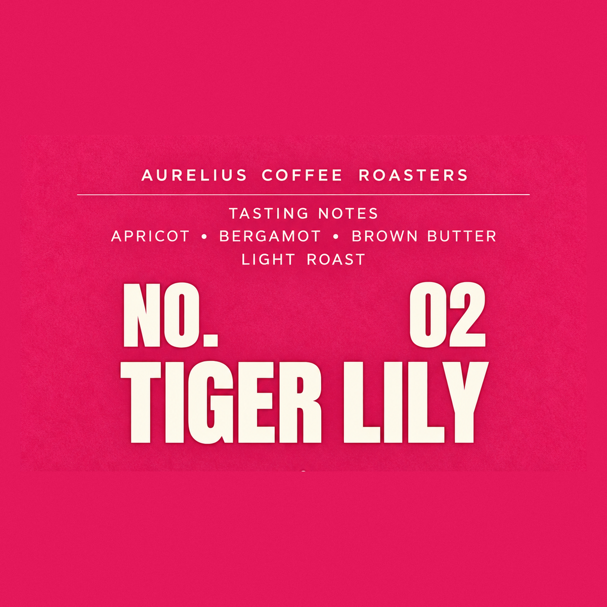 Tiger Lily label cover